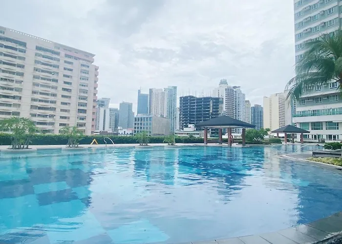Cozy At Makati With Netflix, Pool & Wifi Apartment *